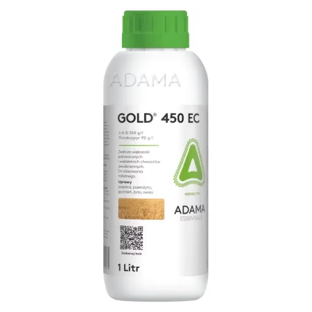 Gold 450 EC, Adama, 2,4 D, fluroksypy, Herbicide,